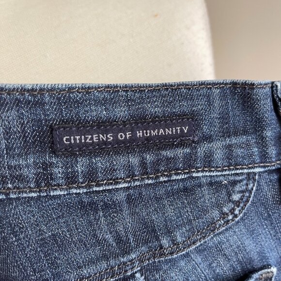 Citizens of Humanity Jeans Women’s 28 Medium Rise Bootcut COH Blue Denim - Picture 7 of 8
